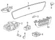 Buick Encore GX Hazard Warning Switch Diagram - 42791274