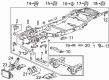 Chevy Suburban Differential Mount Diagram - 23104736
