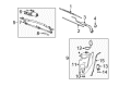 Chevy Equinox Wiper Blade Diagram - 89025824