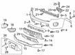 Chevy Air Deflector Diagram - 23450920