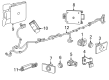 Chevy Equinox EV Parking Assist Sensor Diagram - 85698873