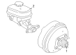 Chevy Corvette Brake Master Cylinder Repair Kit Diagram - 19209263
