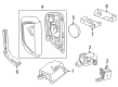 Cadillac CT5 Antenna Diagram - 13535097