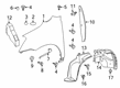 Chevy Fender Diagram - 20802980
