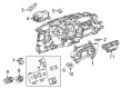 Chevy Suburban 3500 HD Instrument Cluster Diagram - 84505067