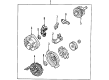 Chevy Camaro Alternator Bearing Diagram - 10474532