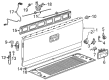 Chevy Silverado 3500 HD Trunk Lock Cylinder Diagram - 23338181