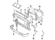 Chevy S10 Blazer Fan Shroud Diagram - 15560556