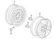 Saturn Relay Spare Wheel Diagram - 9595527