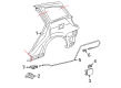 Pontiac Vibe Fuel Door Diagram - 88973262