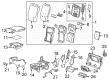 GMC Yukon XL Blower Control Switches Diagram - 85035456