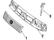 Buick Electra Grille Diagram - 25525167