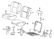 Chevy Silverado 1500 Seat Cushion Diagram - 22771032