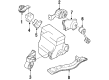 Chevy Spectrum Motor And Transmission Mount Diagram - 94146525