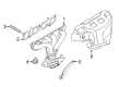 Chevy City Express Exhaust Flange Gasket Diagram - 19316214