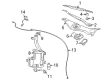 Cadillac STS Wiper Linkage Diagram - 19120061