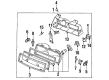 Chevy Corsica Headlight Diagram - 16510771