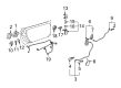Chevy Corvette Interior Door Handle Diagram - 88956755