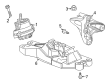 Cadillac CT4 Engine Mount Diagram - 85156936
