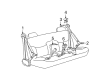 Chevy C2500 Seat Belt Diagram - 12384304