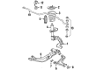 Chevy Beretta Sway Bar Link Bushing Diagram - 22540042