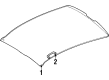 Oldsmobile Achieva Interior Door Handle Diagram - 22641462