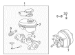 Chevy Brake Master Cylinder Reservoir Diagram - 19209225