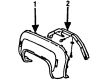 Chevy R2500 Fender Diagram - 15606405