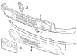 GMC Sierra 1500 Limited Bumper Diagram - 84878761