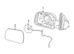 Chevy HHR Car Mirror Diagram - 25848555