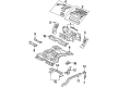 Oldsmobile Intrigue Floor Pan Diagram - 12532582