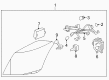 Cadillac Hid Bulb Ballast Diagram - 16531364
