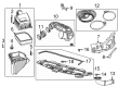 Cadillac Escalade ESV Air Intake Coupling Diagram - 84943352