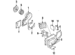 Chevy Citation II Heater Core Diagram - 52479875