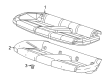 Cadillac CT5 Seat Covers Diagram - 84767139