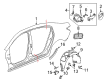 Buick Mud Flaps Diagram - 19172938