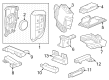 Chevy Blazer EV Antenna Diagram - 13535318