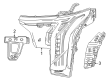 Cadillac OPTIQ Headlight Diagram - 85088109