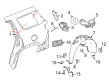 GMC Acadia Fuel Door Diagram - 23172646
