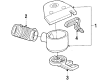 Cadillac Cimarron Air Filter Diagram - 25096830