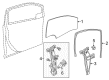 Chevy Spark Window Regulator Diagram - 42439340