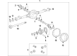Chevy Differential Pinion Bearing Diagram - 22943108
