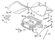 Buick Hood Release Cable Diagram - 10436319
