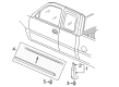 Chevy Silverado 2500 HD Classic Door Moldings Diagram - 88979999