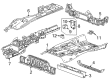 GMC Floor Pan Diagram - 26344010