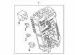 Chevy Silverado 1500 LTD Relay Block Diagram - 84582037