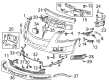 Chevy Parking Assist Sensor Diagram - 23428268