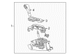 GMC Terrain Shift Knob Diagram - 23480145