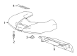 Cadillac CTS Engine Cover Diagram - 12650928