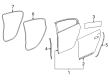 Buick Door Seal Diagram - 20921784